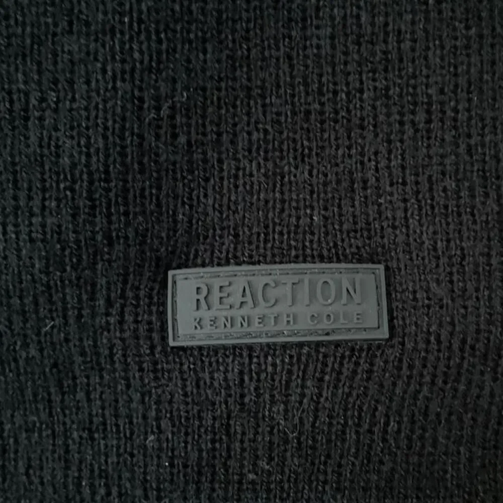 Reaction Kenneth Cole Men’s Beanie & Scarf Set Winter Knit Warm Cold Weather